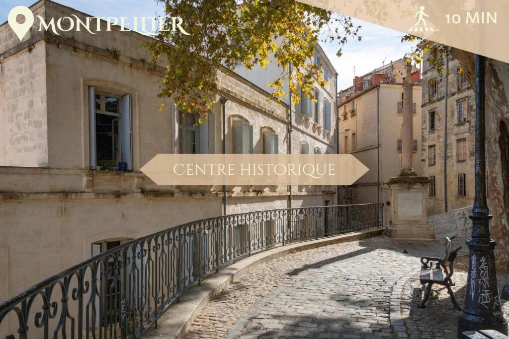 027-Maison, 2Chambres, Jardin, Parking, Central Montpellier Extérieur photo